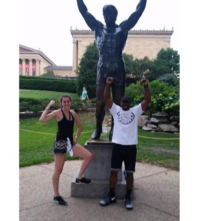 Our first trip to Philly.