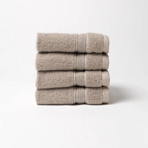 Luxe Washcloths - sand