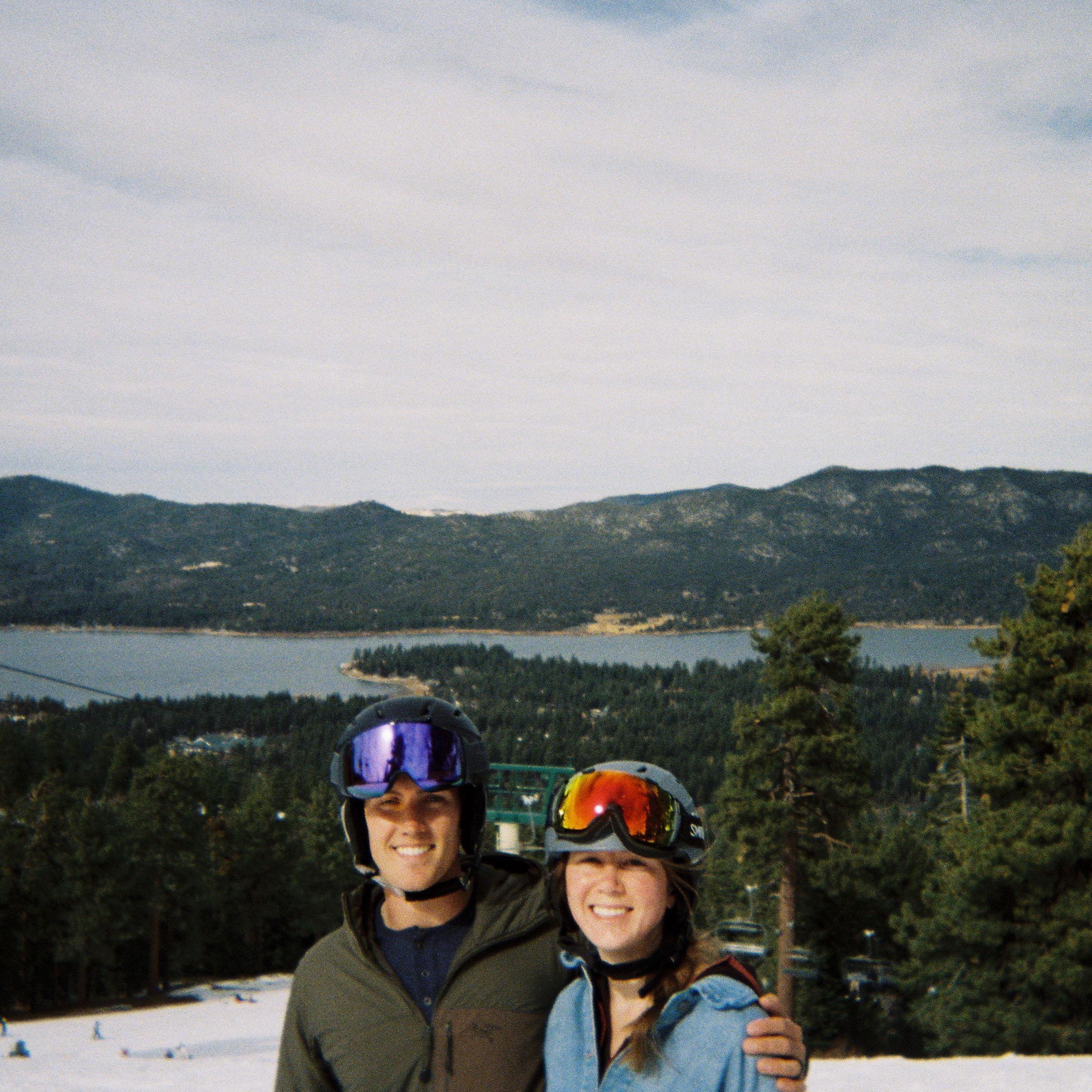 Skiing at Big Bear in California!