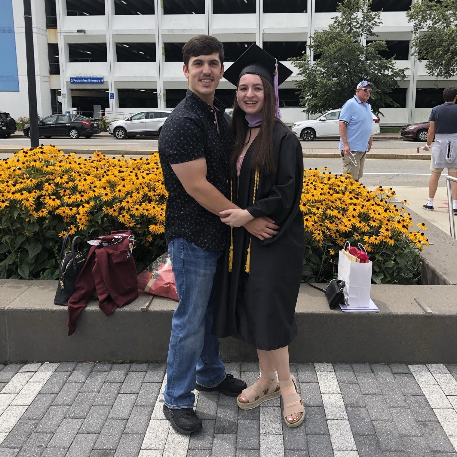 This was taken at Shaina's college graduation. (2021)