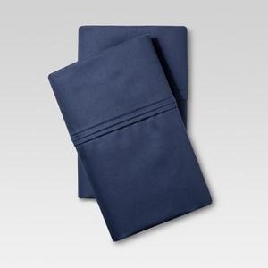 Performance Solid Pillowcase (Standard) Metallic Blue 400 Thread Count - Threshold™