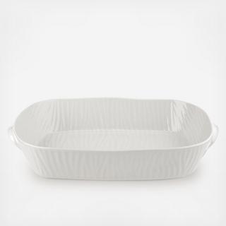 White Oak Rectangular Roasting Dish