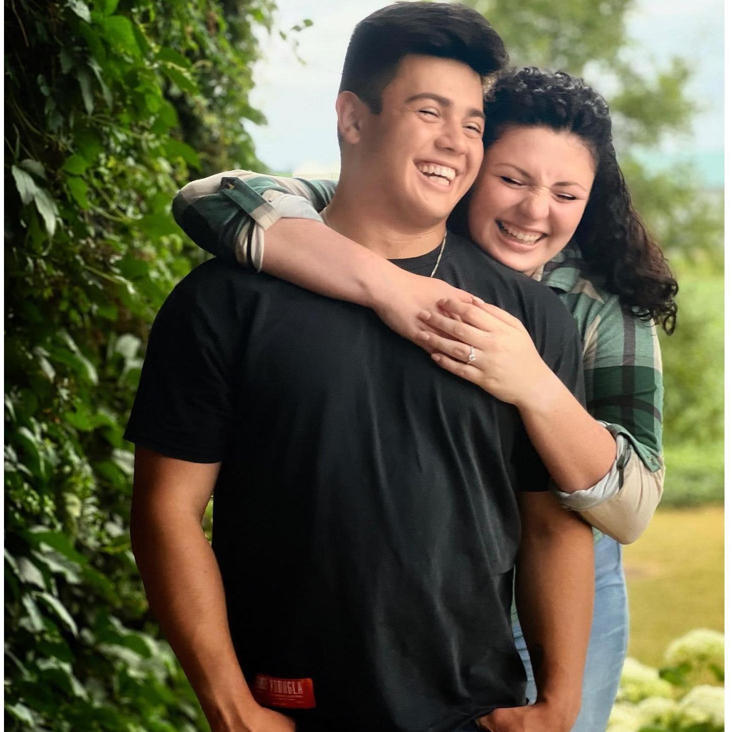 Engagement photo taken by the talented grandmother of the bride, Connie Springer! 7-1-23