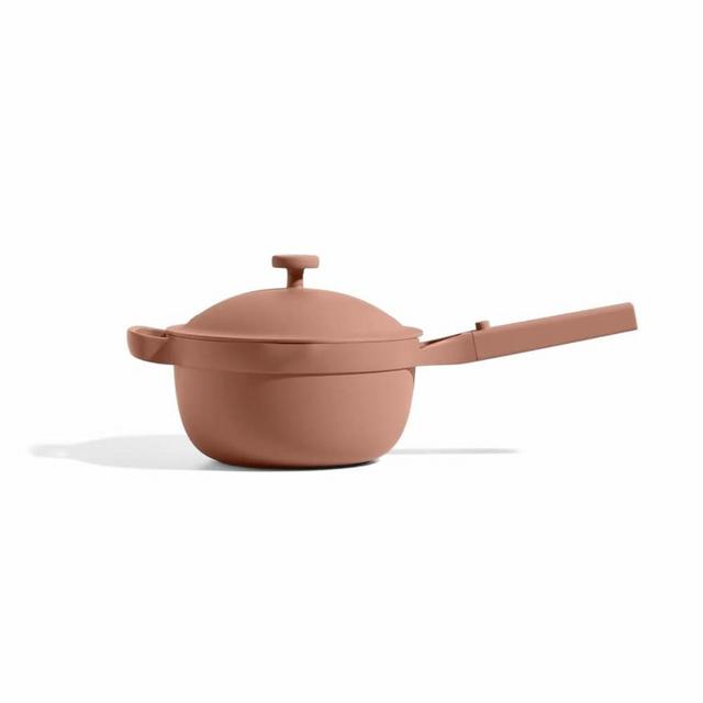 Our Place Perfect Pot - Mini. Nonstick Ceramic Sauce Pan with Lid | Versatile Cookware for Stovetop and Oven | Steam, Bake, Braise, Roast | PTFE and PFOA-Free | Toxin-Free, Easy to Clean | Spice