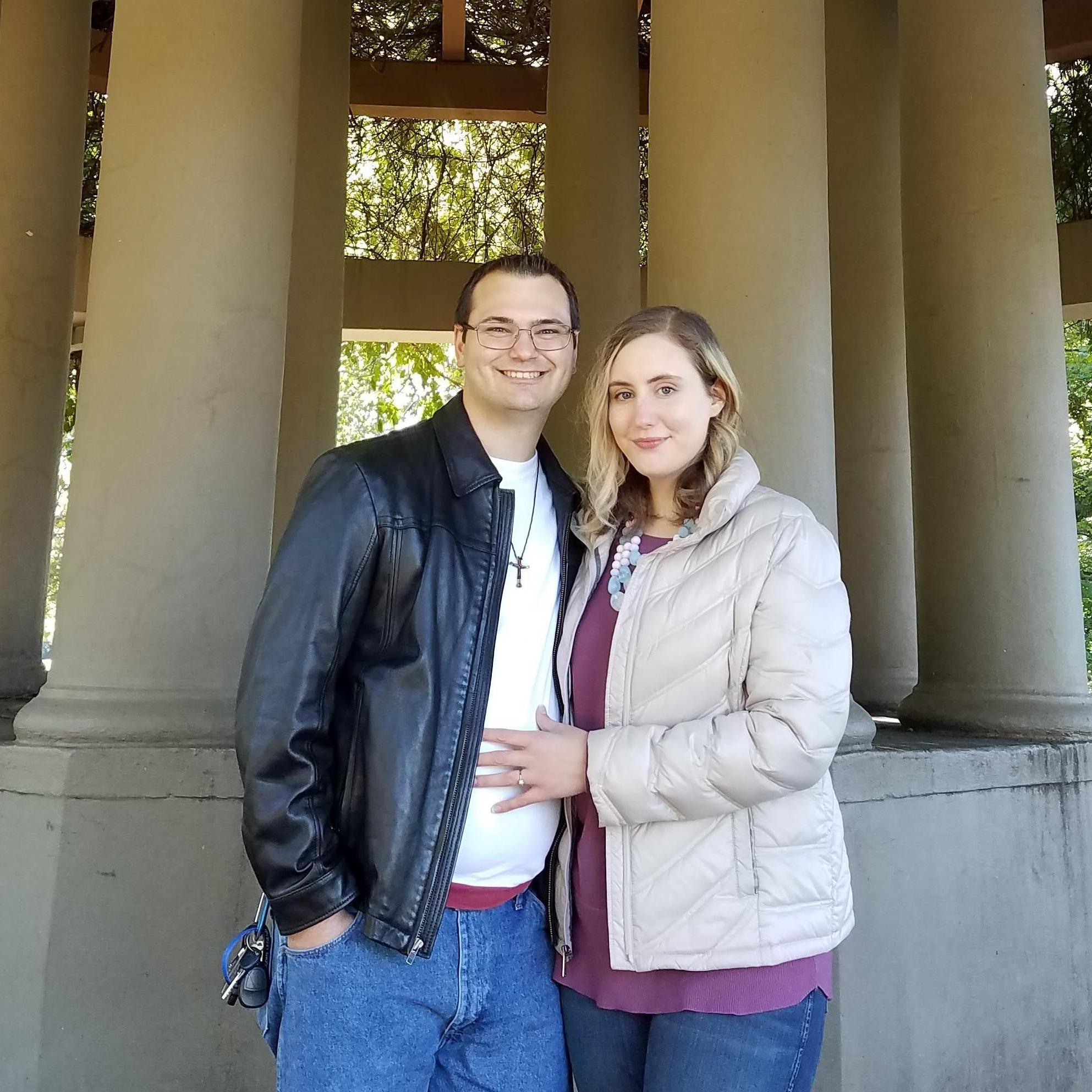 Scouting locations for our wedding venue