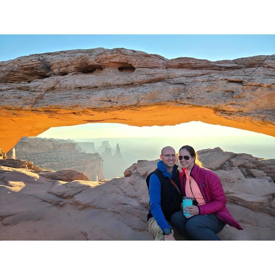 Sunrise at Mesa Arch, Utah 2020