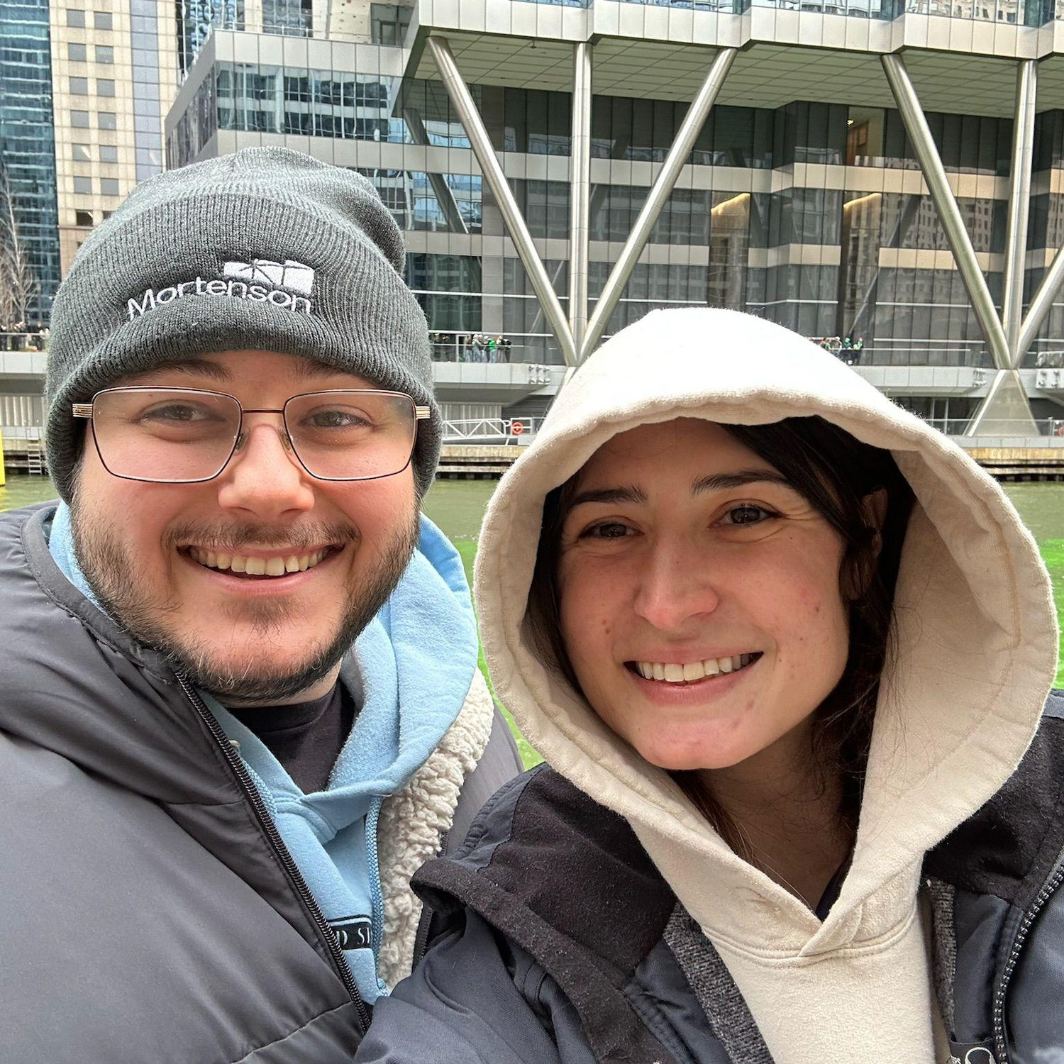 First St. Patrick's Day in Chicago (too early)