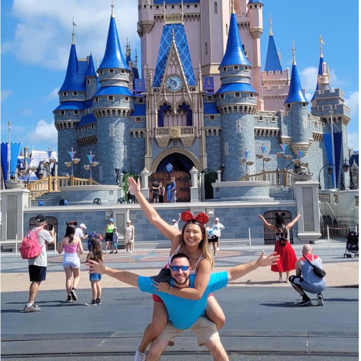The happiest girl in the most magical place on earth