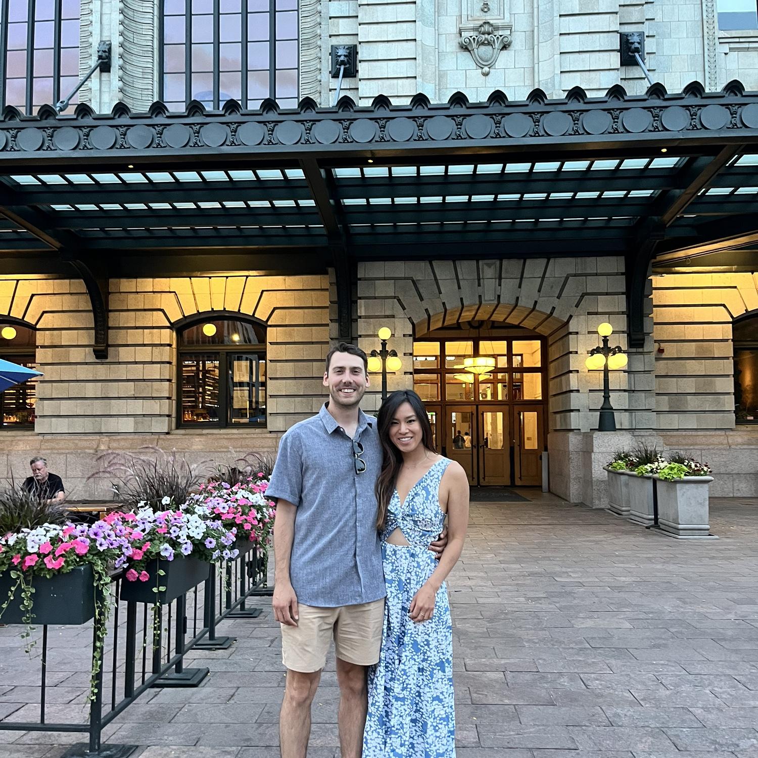 At Union Station in Denver!