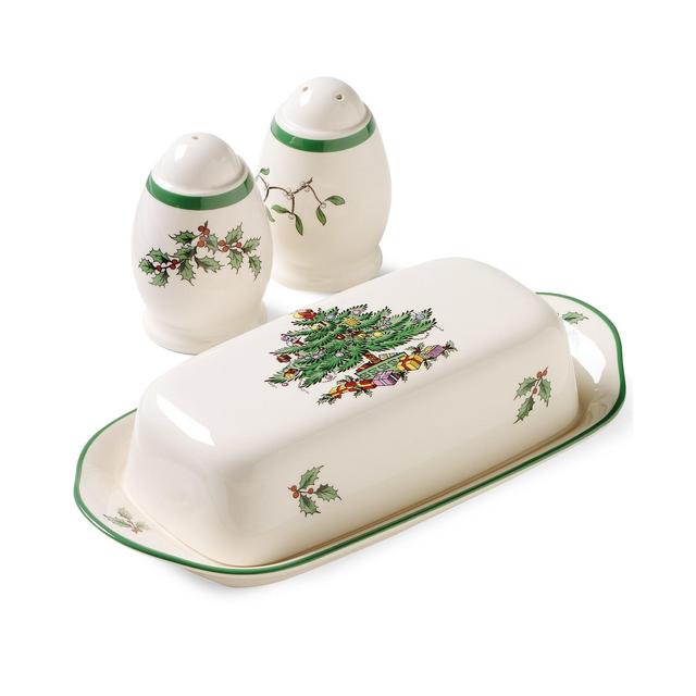 Spode Christmas Tree Hostess Set