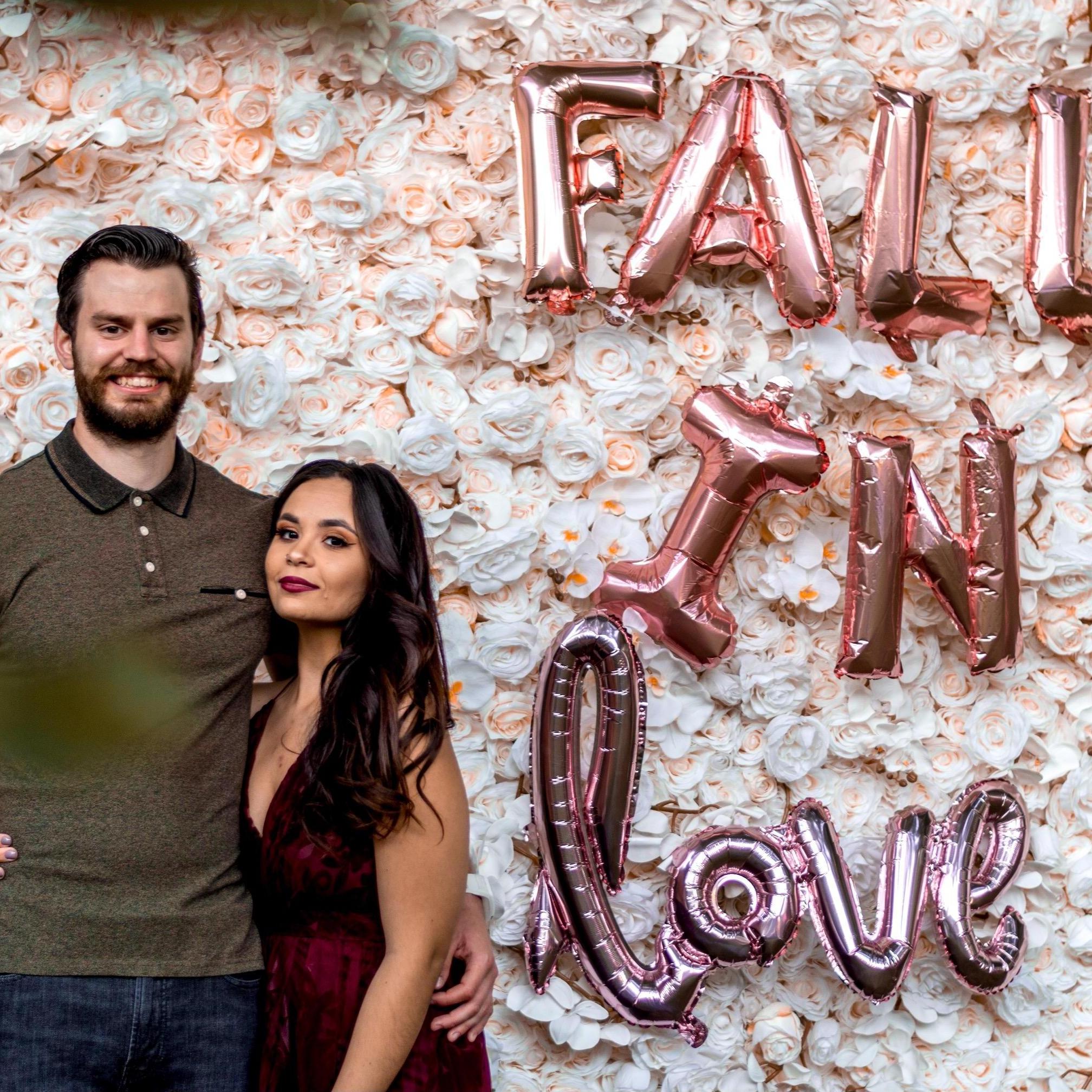 our engagement party