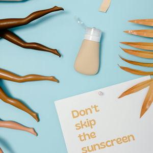 Extra sunscreen for Lisa