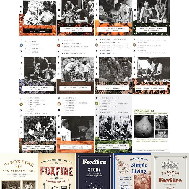 Foxfire: 50th Anniversary Complete Collection Series Set (17 books)