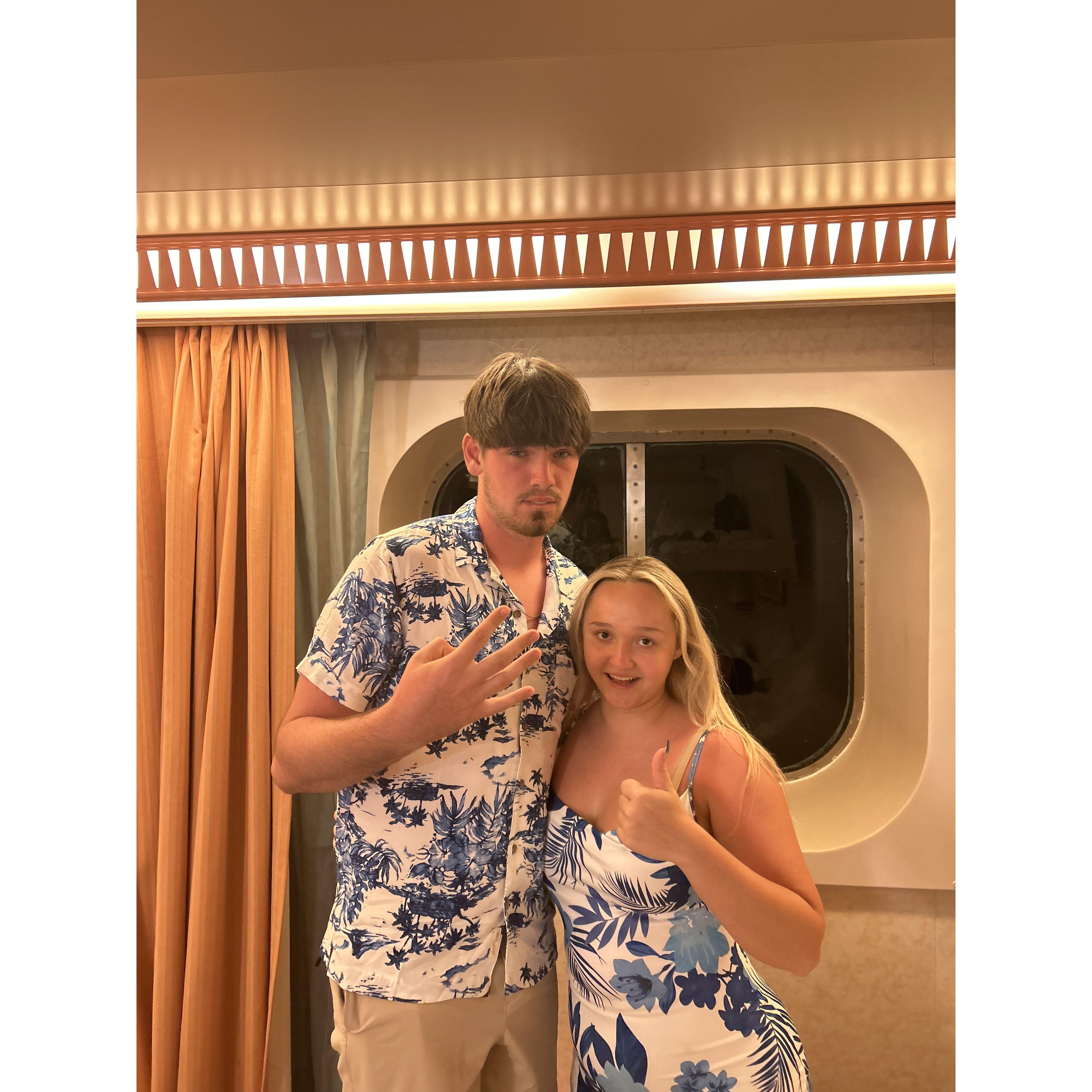 Our first cruise!