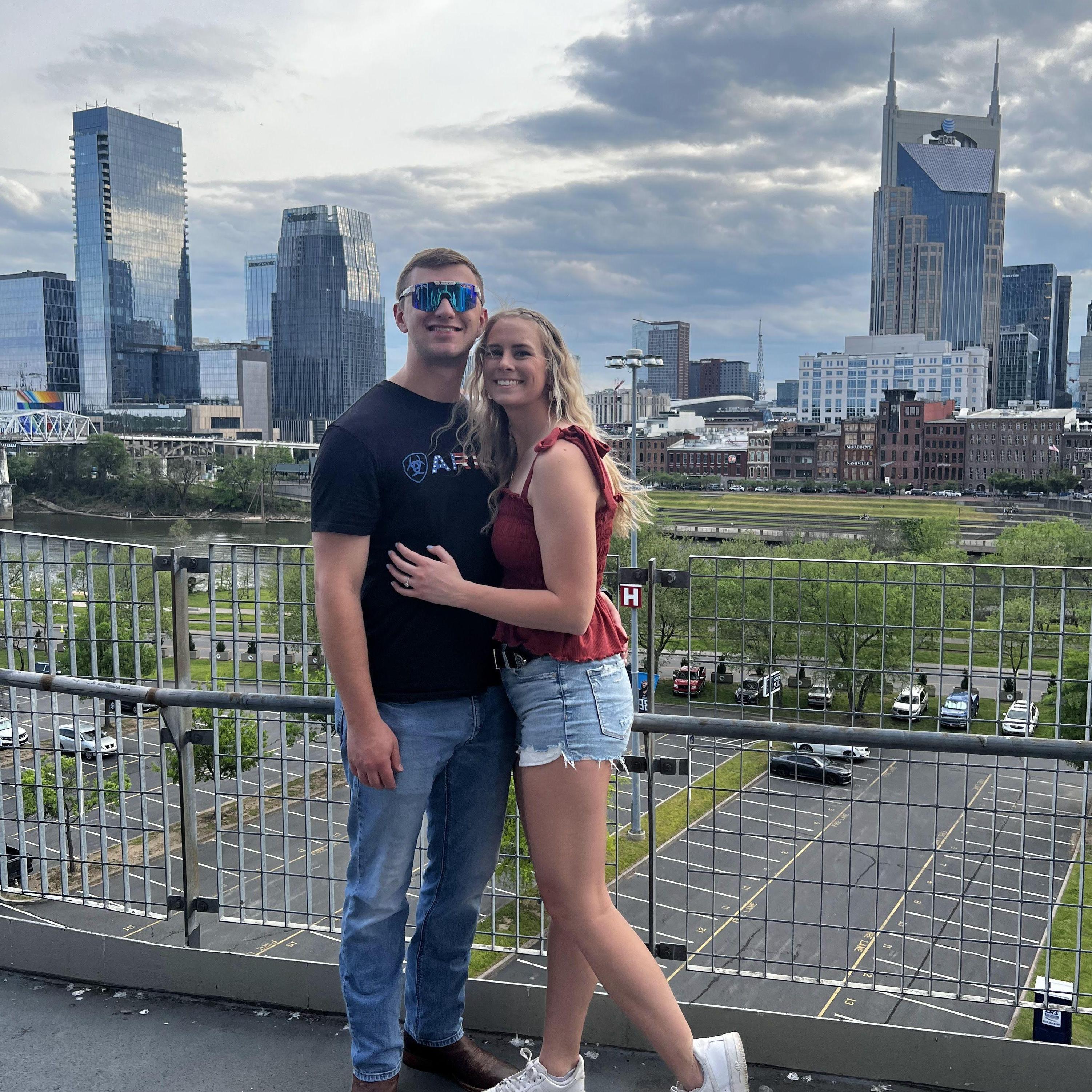 Luke Combs concert at Nissian Stadium.