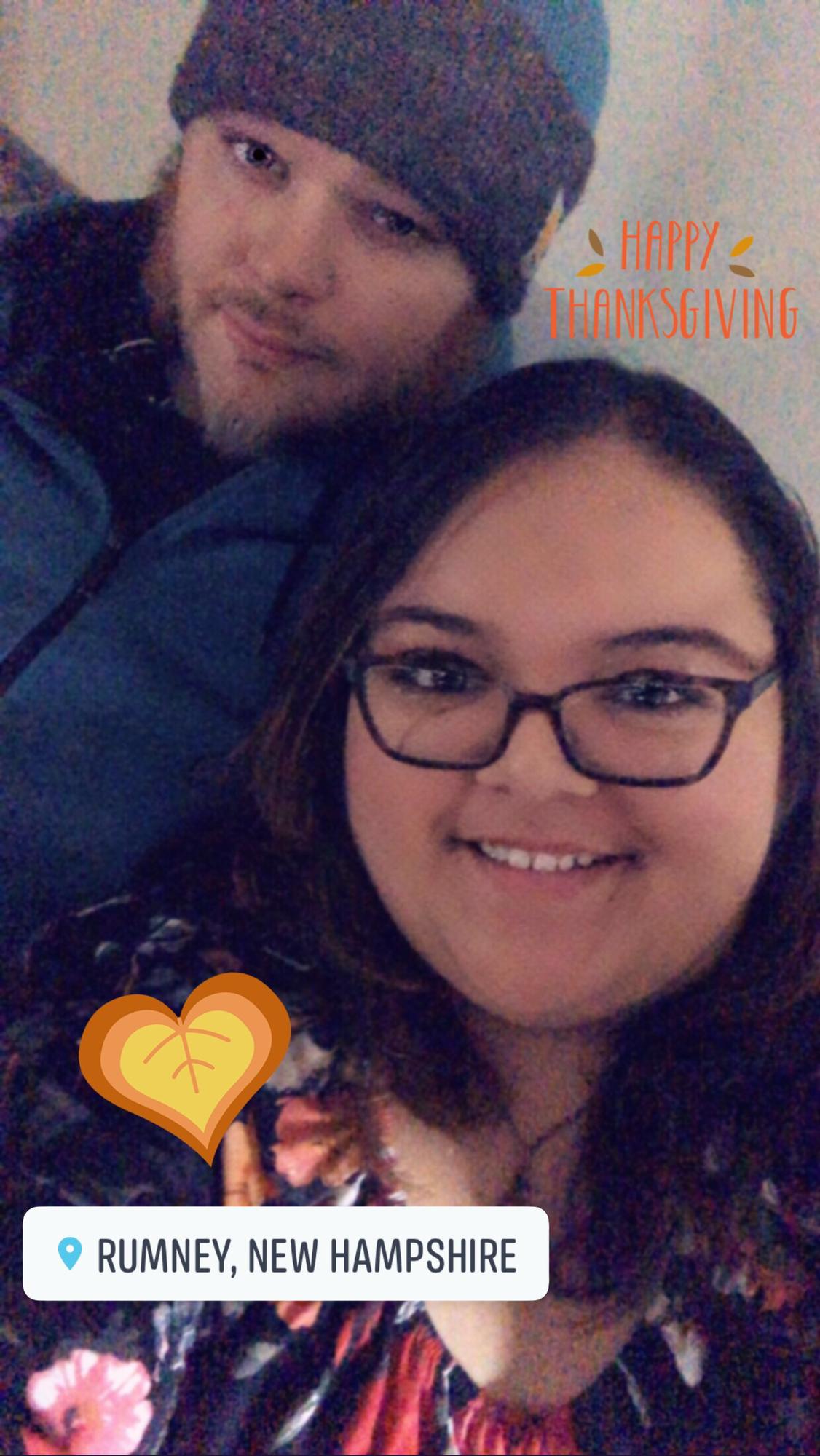 Our first Thanksgiving together 2019