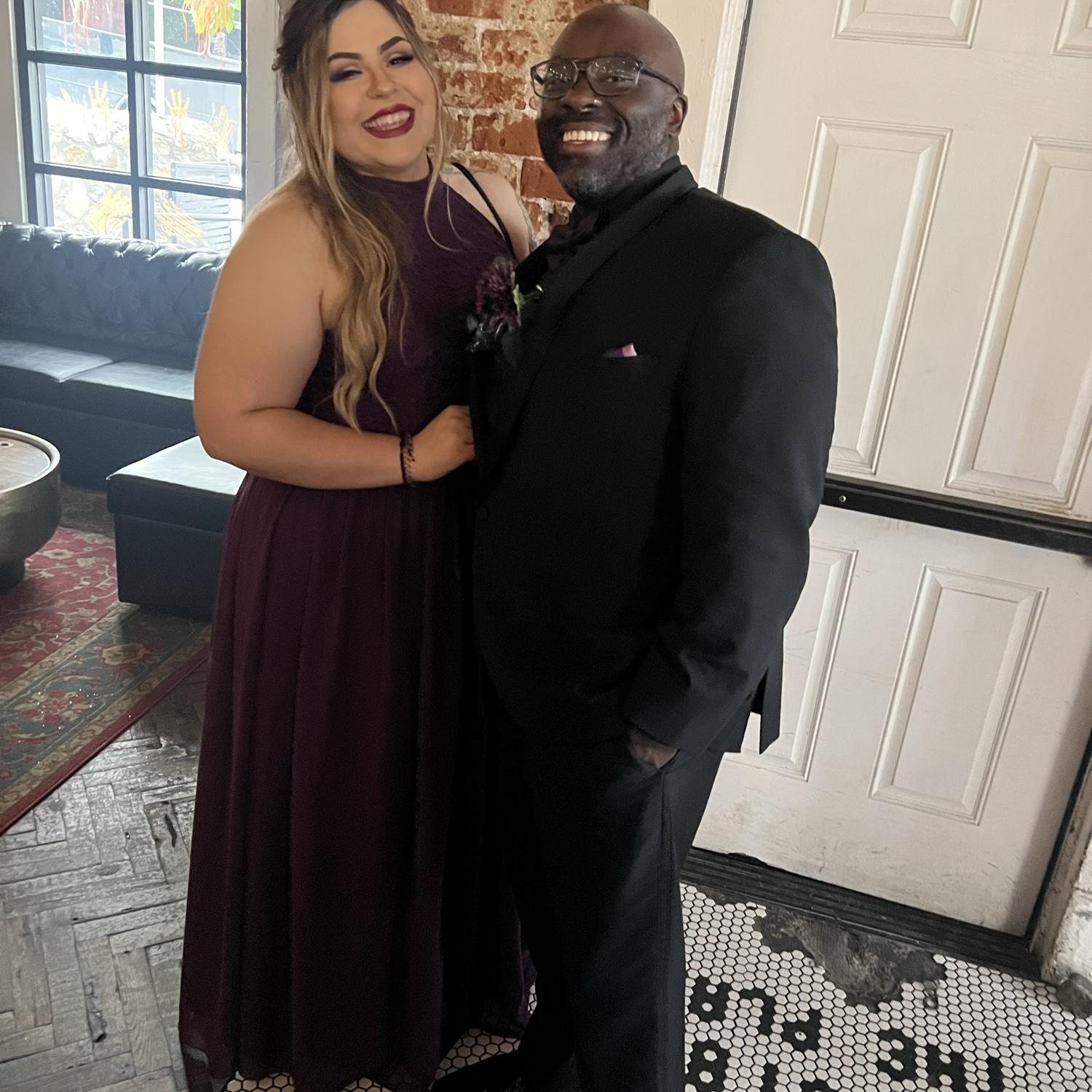 At Clarissa’s wedding