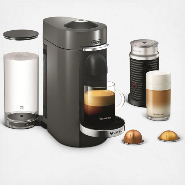 Vertuo Plus Deluxe Coffee & Espresso Machine and Milk Frother Bundle