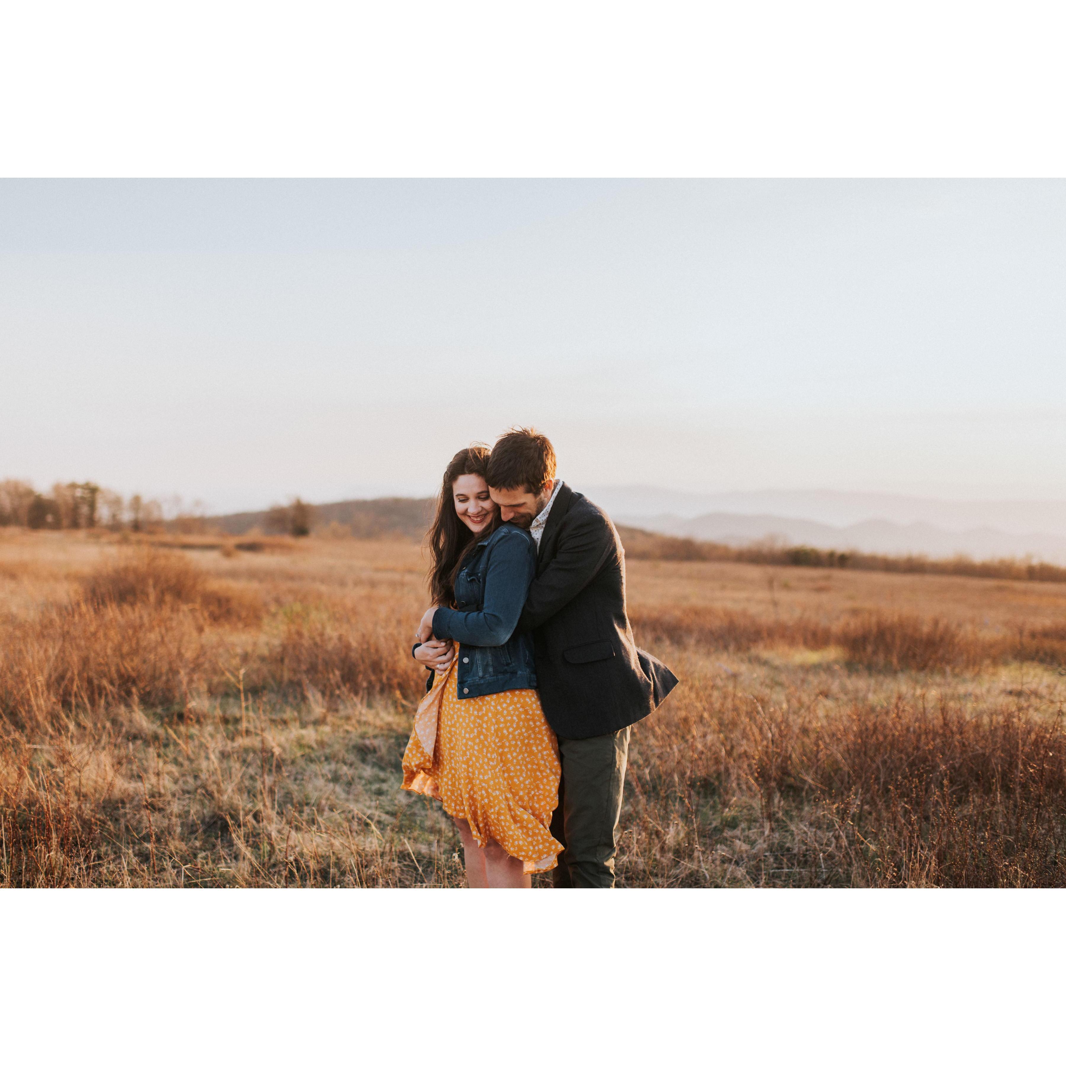 All engagement photos are courtesy of Matt Schmachtenberg Photography.