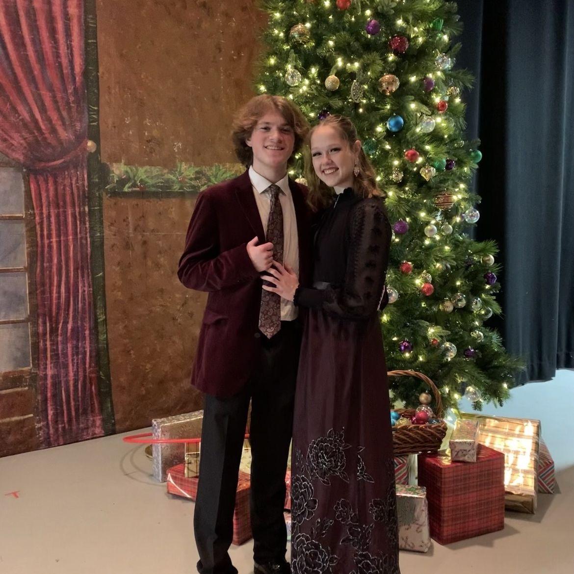 Our first time sharing the stage together, in 2021.