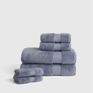 Turkish Ultra Luxe Plush Bath Towel Bundle in Mineral