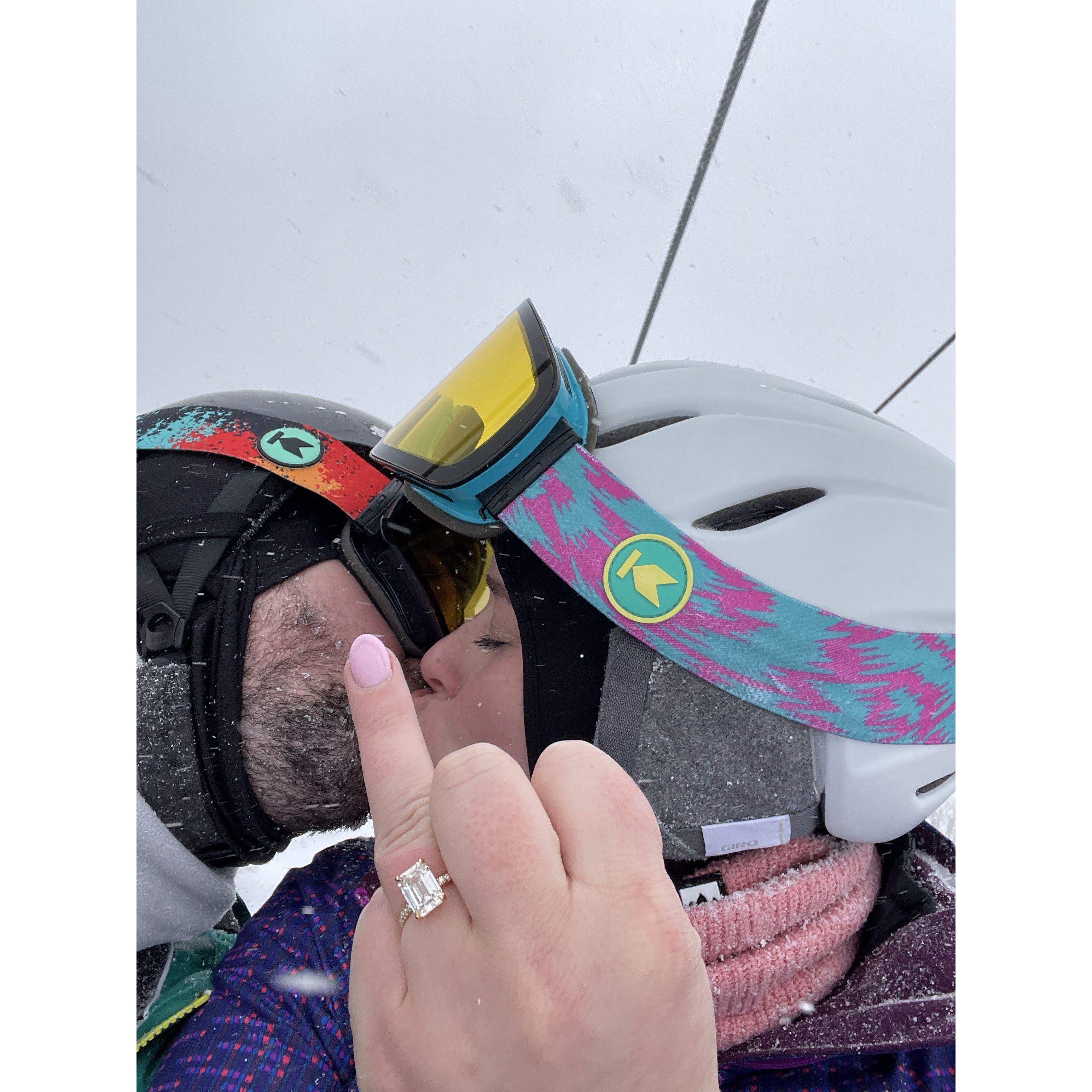 March 12, 2022 - engaged in a whiteout
