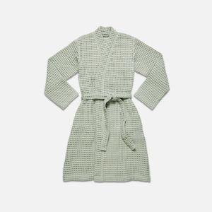 Dreamweave Waffle Robe - Aloe M