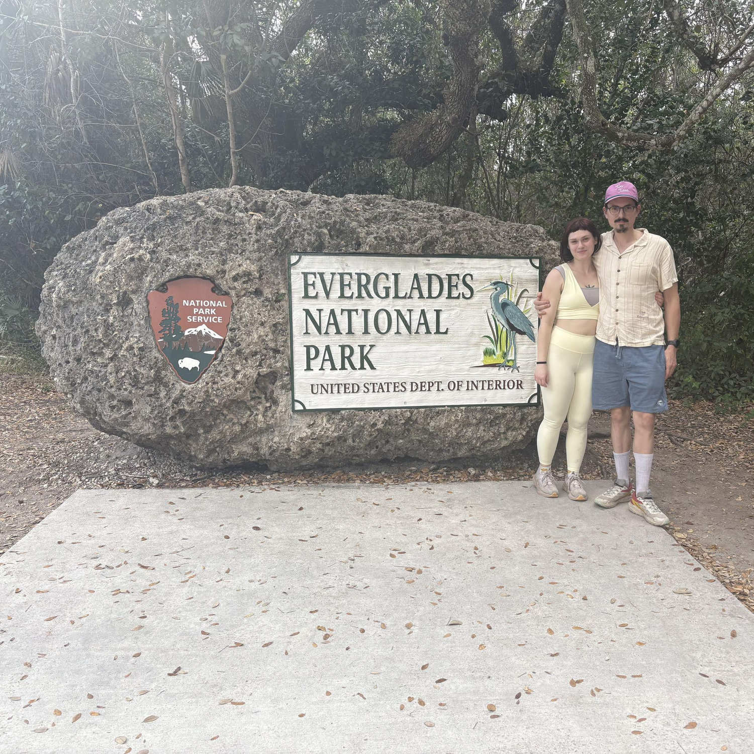 Everglades National Park, February 2026. Our first time visiting a National Park together!