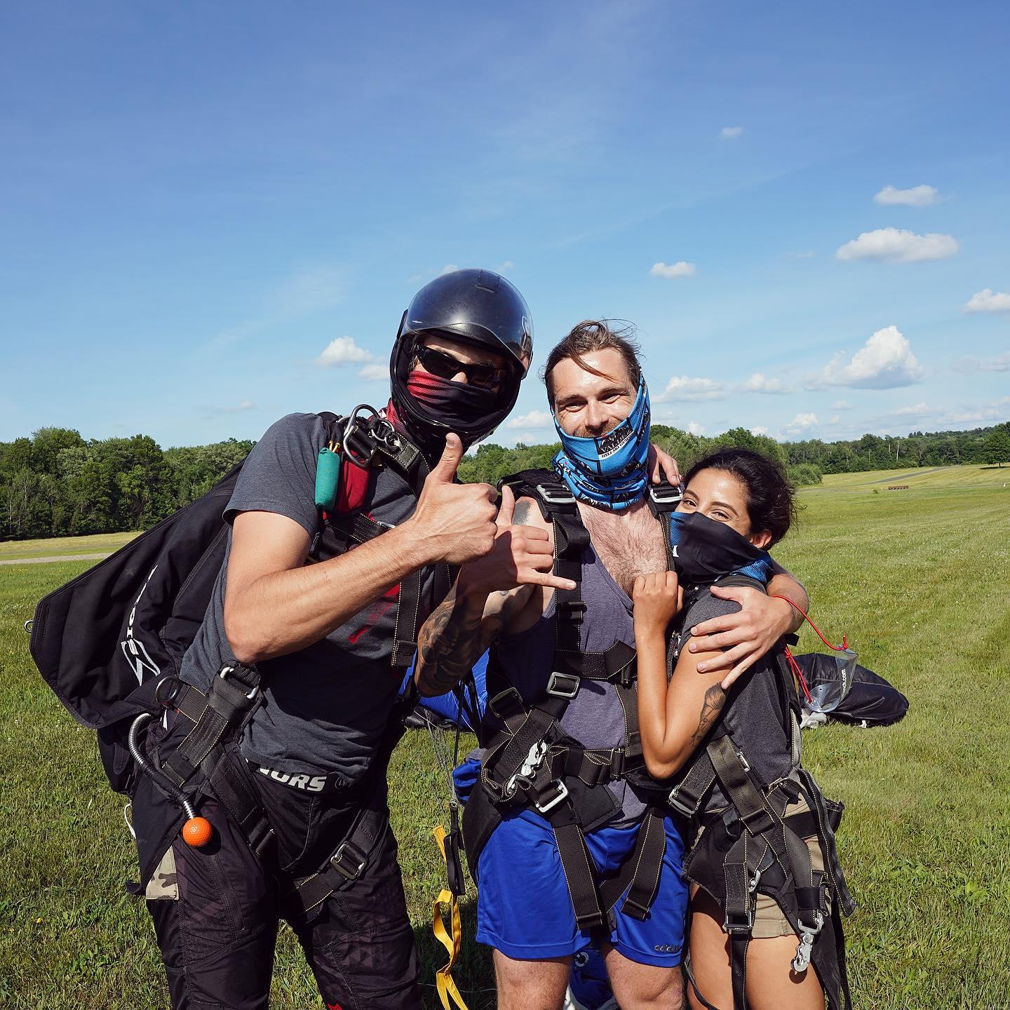 Skydiving in Gardiner, NY, July 2020