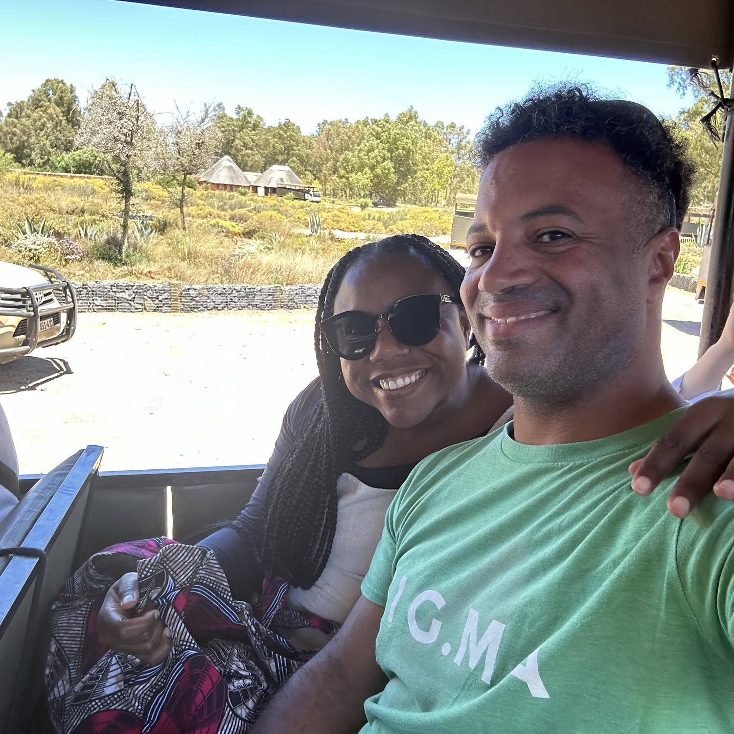 Toni and Scott’s first safari