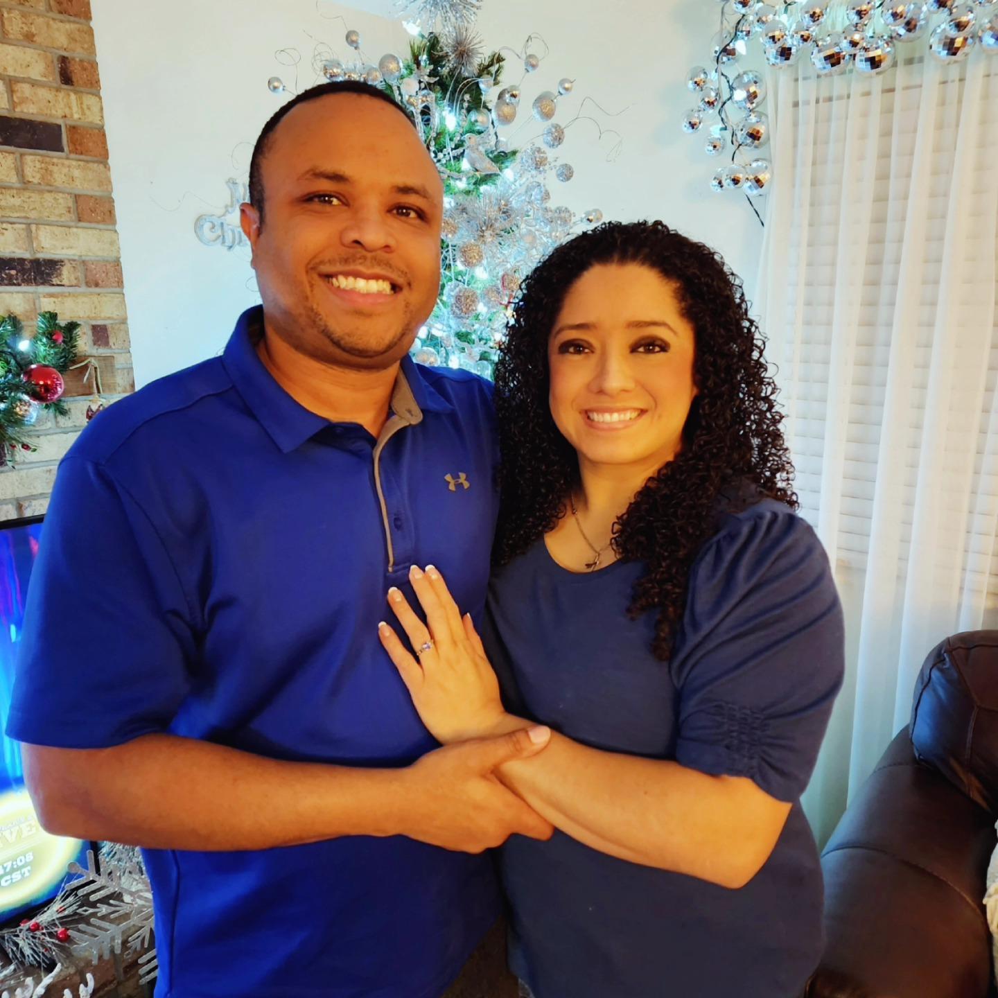 Proper engagement photo