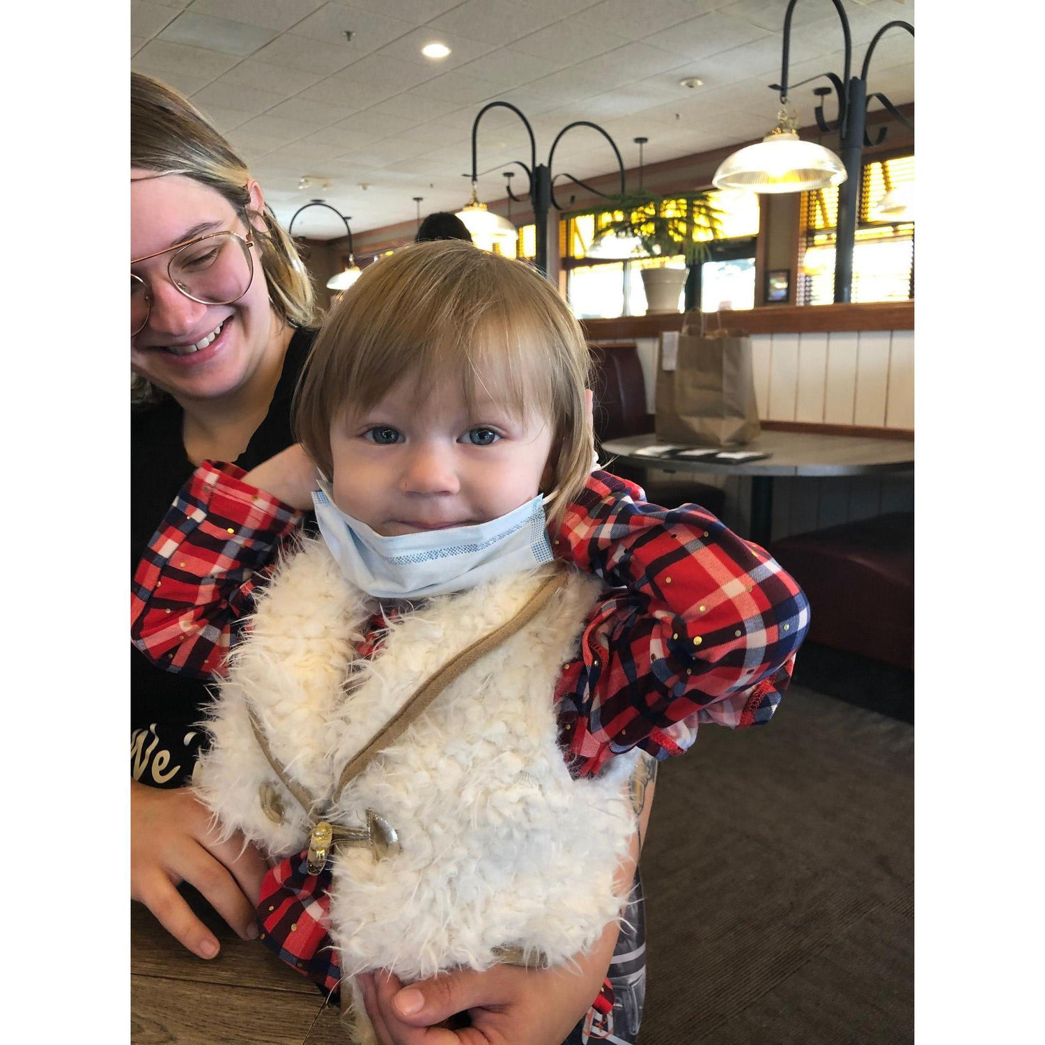 Even in the midst of a pandemic, Zoey always finds a way to make us smile