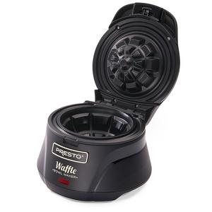 National Presto Industries, Inc. - Presto 03500 Belgian Bowl Waffle Maker, Black