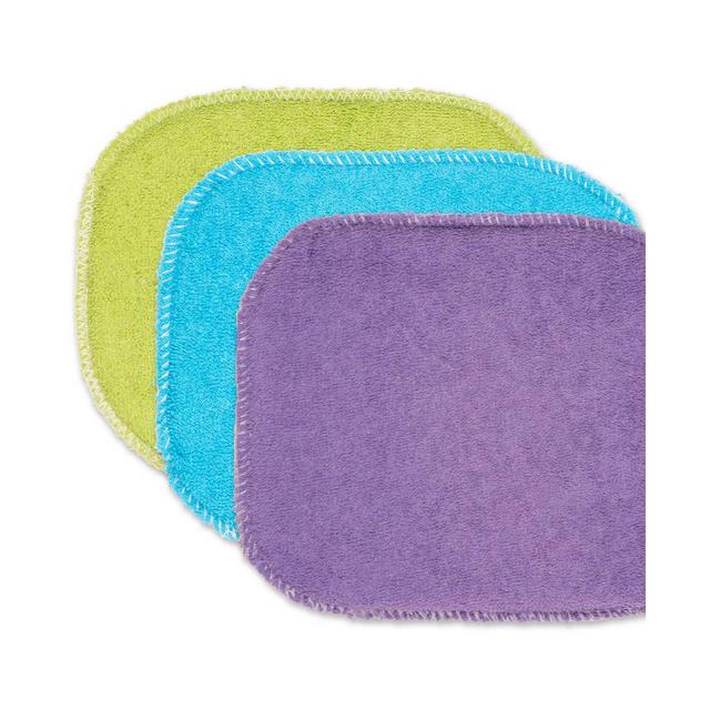 RSVP International Cotton, Foam and Nylon Coated 3 Piece 6x4.7" Skrubby Sponge Set