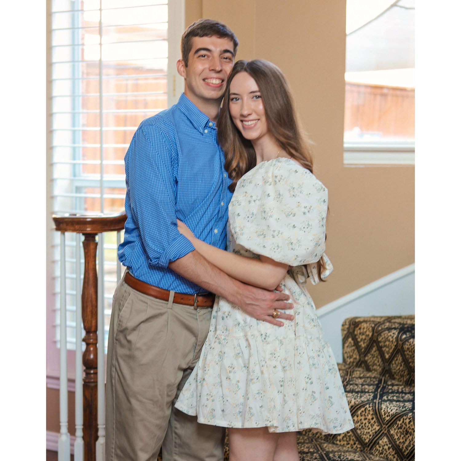 Right before we went on our picnic the day we got engaged! June 14th, 2025