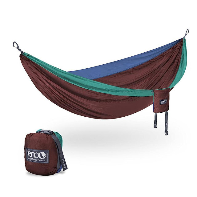 ENO DoubleNest Hammock - Lightweight, Portable, 1 to 2 Person Hammock - for Camping, Hiking, Backpacking, Travel, a Festival, or The Beach