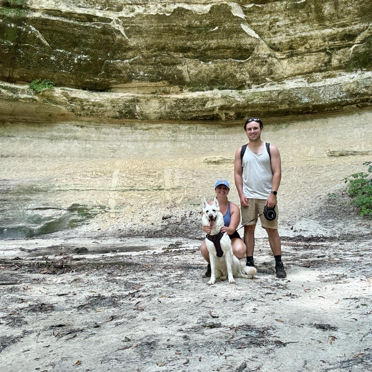 Don’t worry, they take Leia on hiking trips too!
