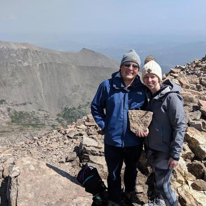 Quandary Peak - 14,265 feet up
Denver, CO (Sep. 2018)