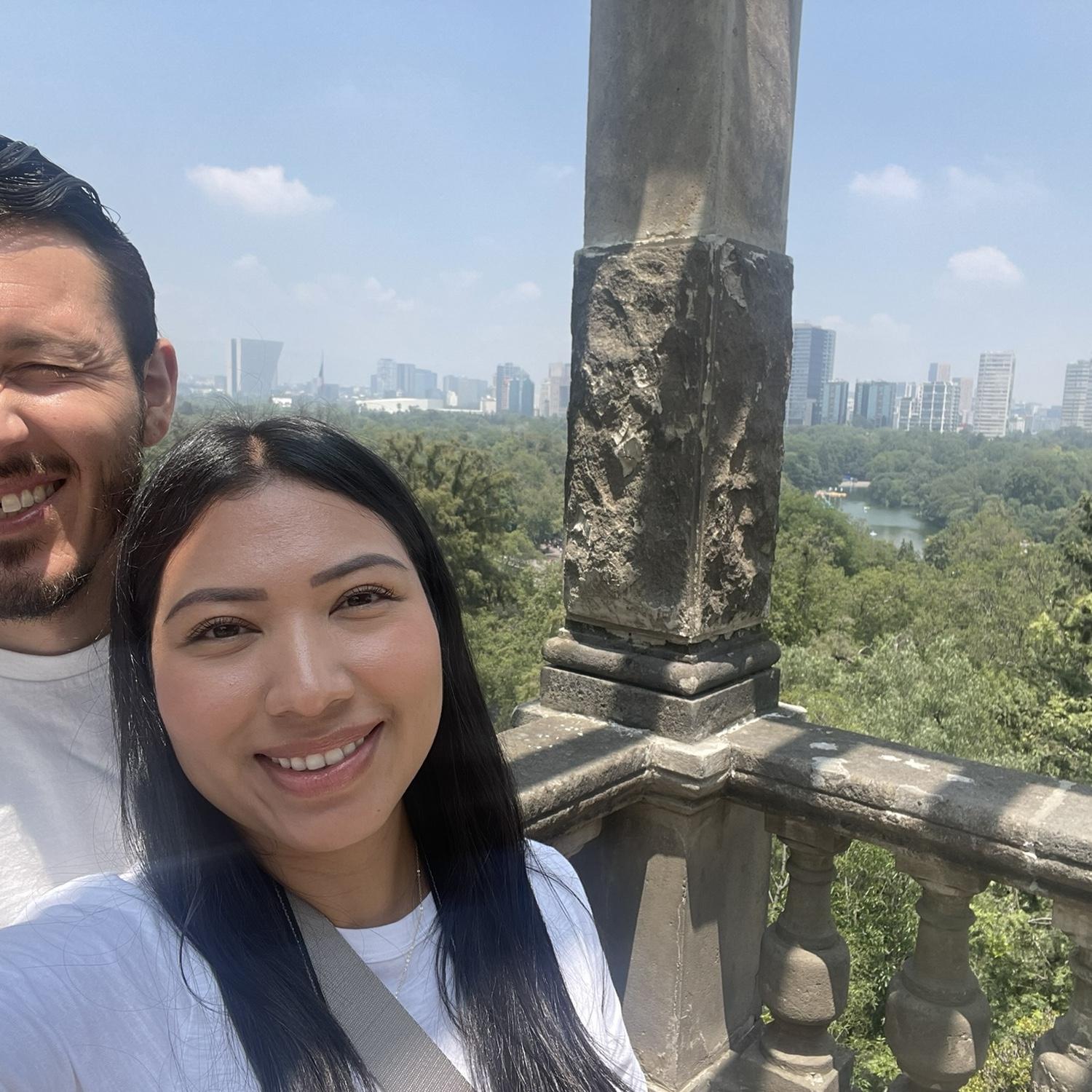 Visiting el Castillo de Chapultepec in Mexico City