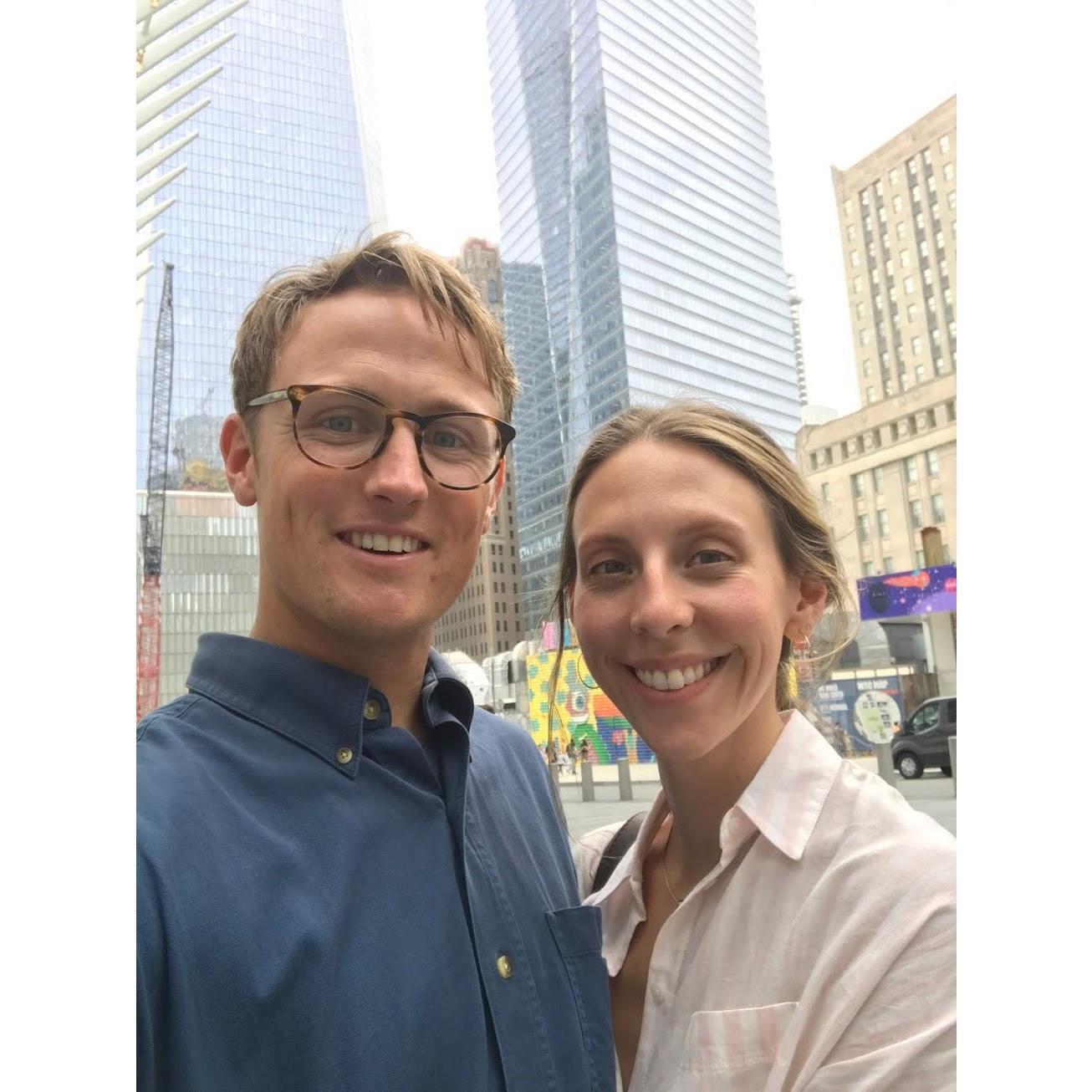 Taylor's first trip to Manhattan.