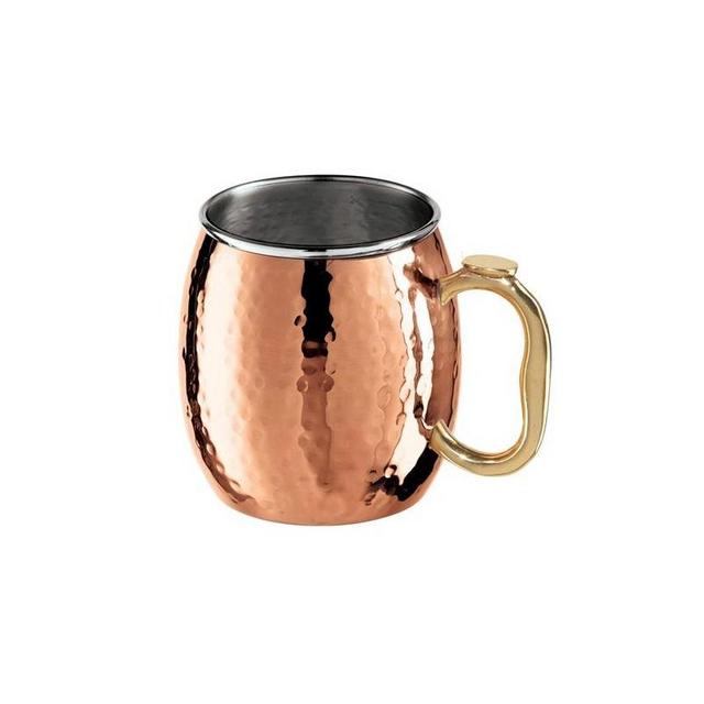 Oggi Hammered Copper Moscow Mule Mug