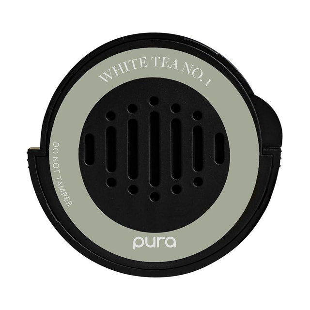 Pura Car Scent Refill - White Tea No. 1 - Long-Lasting Fragrance for 30 Days of Aroma - Luxury Diffuser Scent