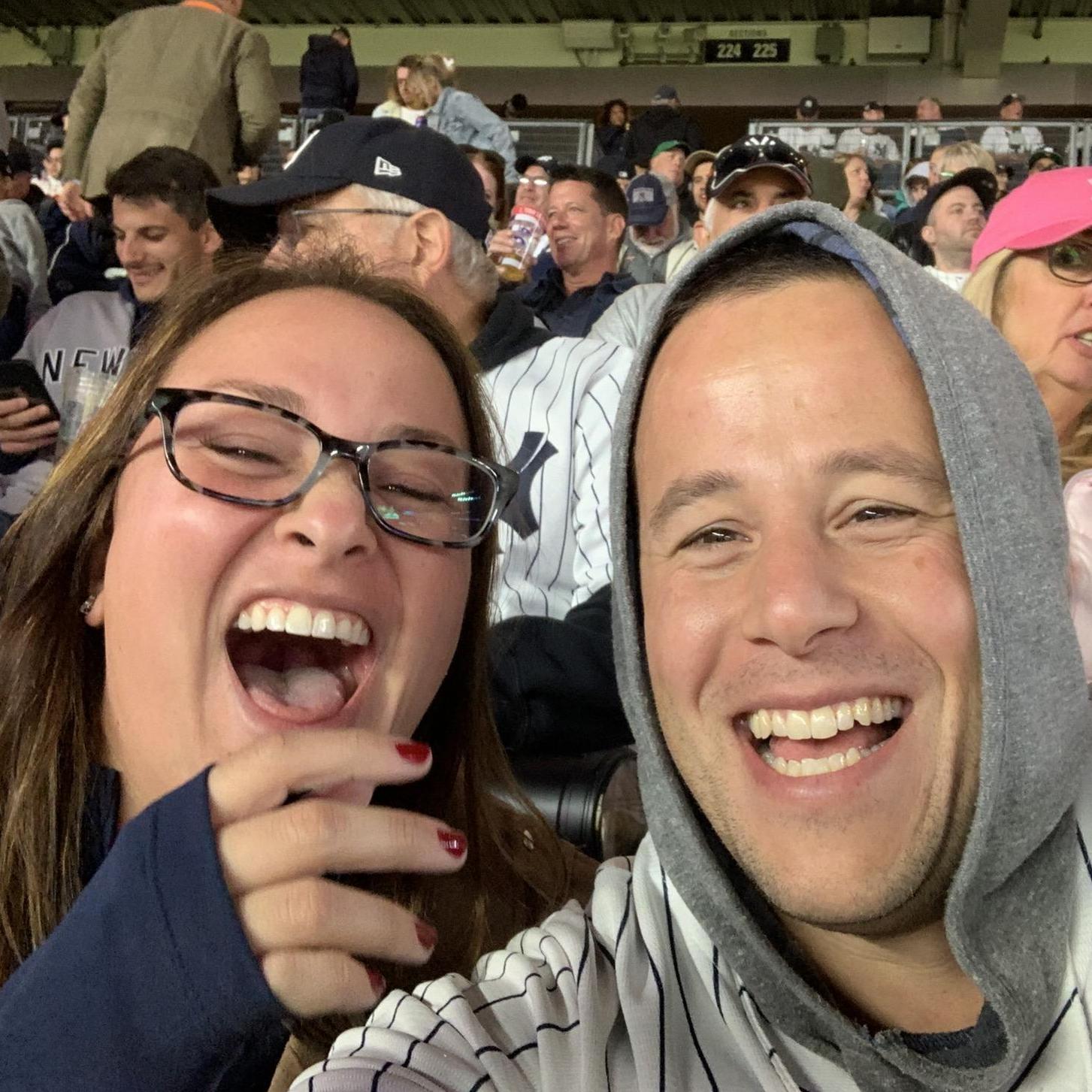 Jenn became a massive Yankees' fan during the 2019 season, and couldn't contain her excitement when Didi hit a Grand Slam in Game 2 of the ALDS