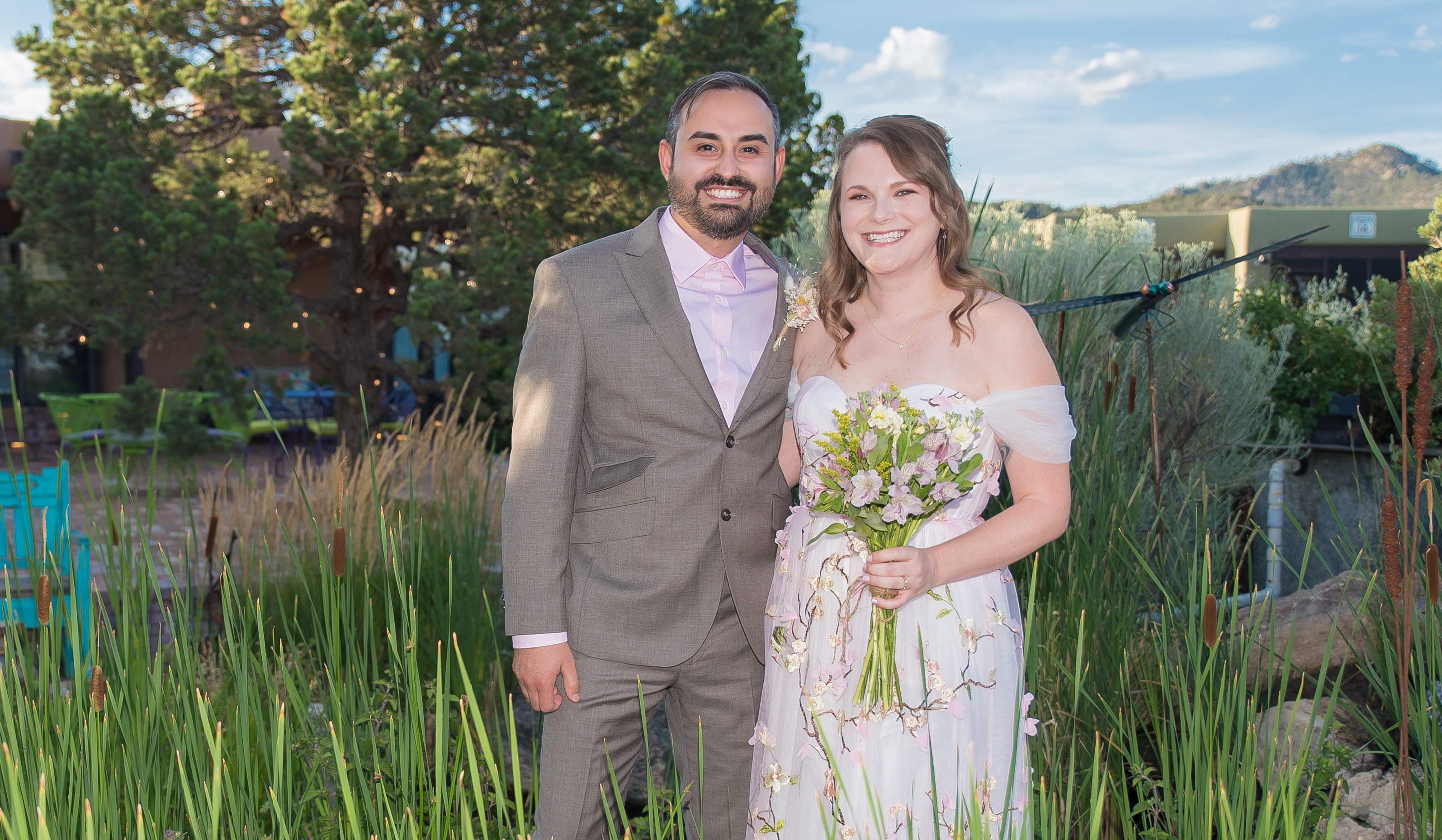 Gina Cramer and Amador Salazar's Wedding site