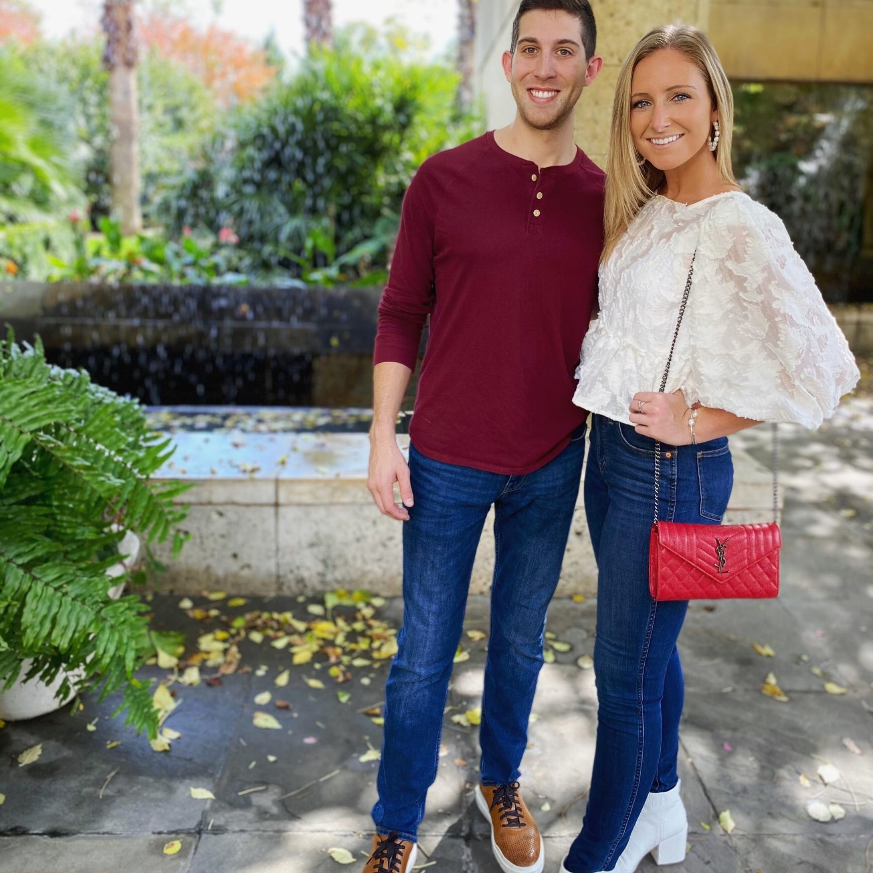 Nick planned a surprise date day for Cami at the Dallas Arboretum as another one of our first dates