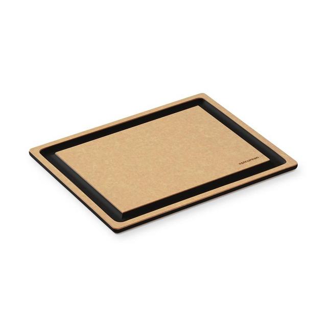 Epicurean Board with Well 11 1/2 X 9 Natural