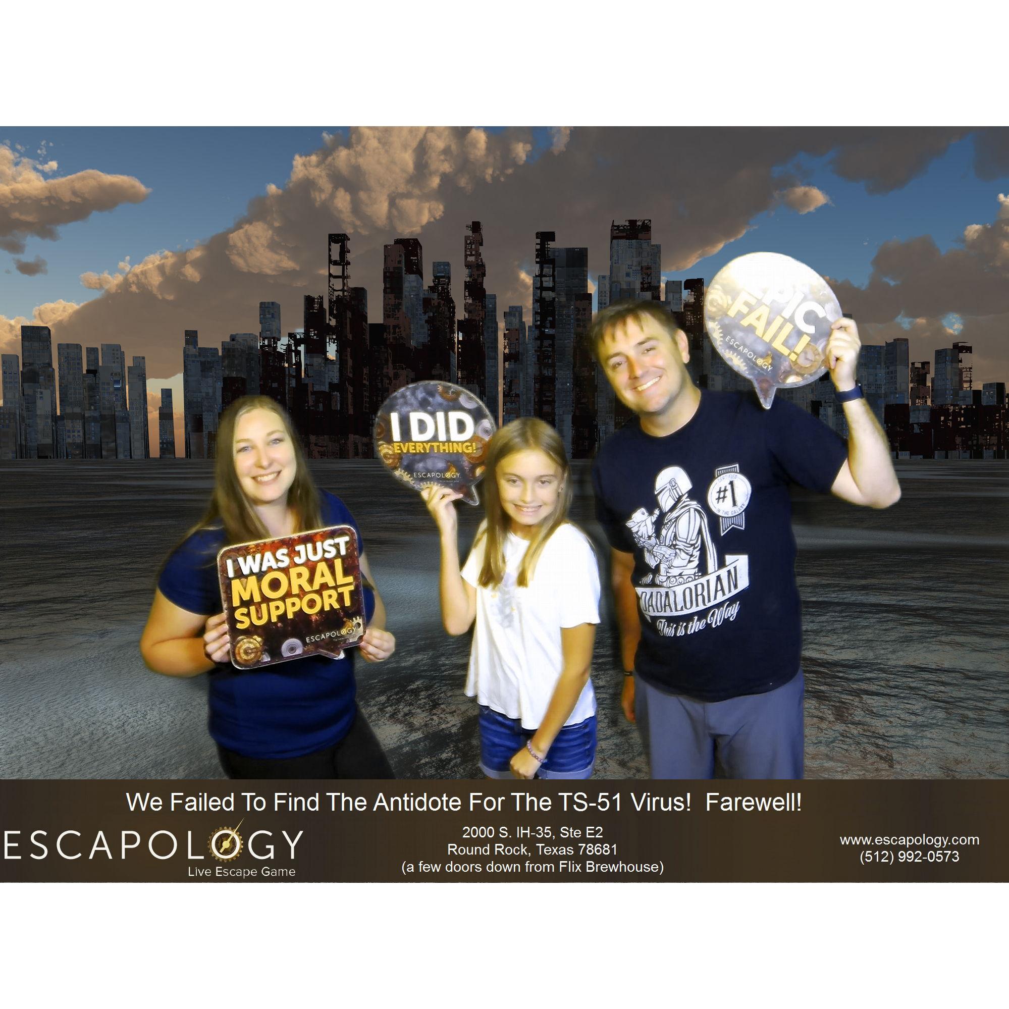 First time meeting his daughter, failed an escape room.. not a good impression- or was it?