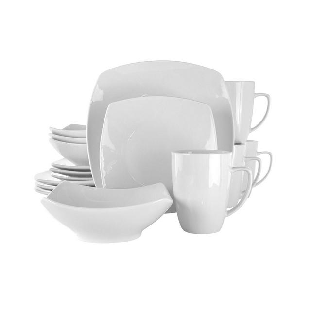 Elama Hayes Dinnerware Set of 16 Pieces