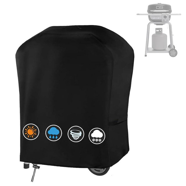 Grill Cover for Charbroil Bistro Pro Electric Grill, Waterproof Outdoor Griddle Cover for Char Broil Bistro Pro Grill Model 25302145 25302146 25302148 25302161 CB1250073P4 Gas Grill Accessories