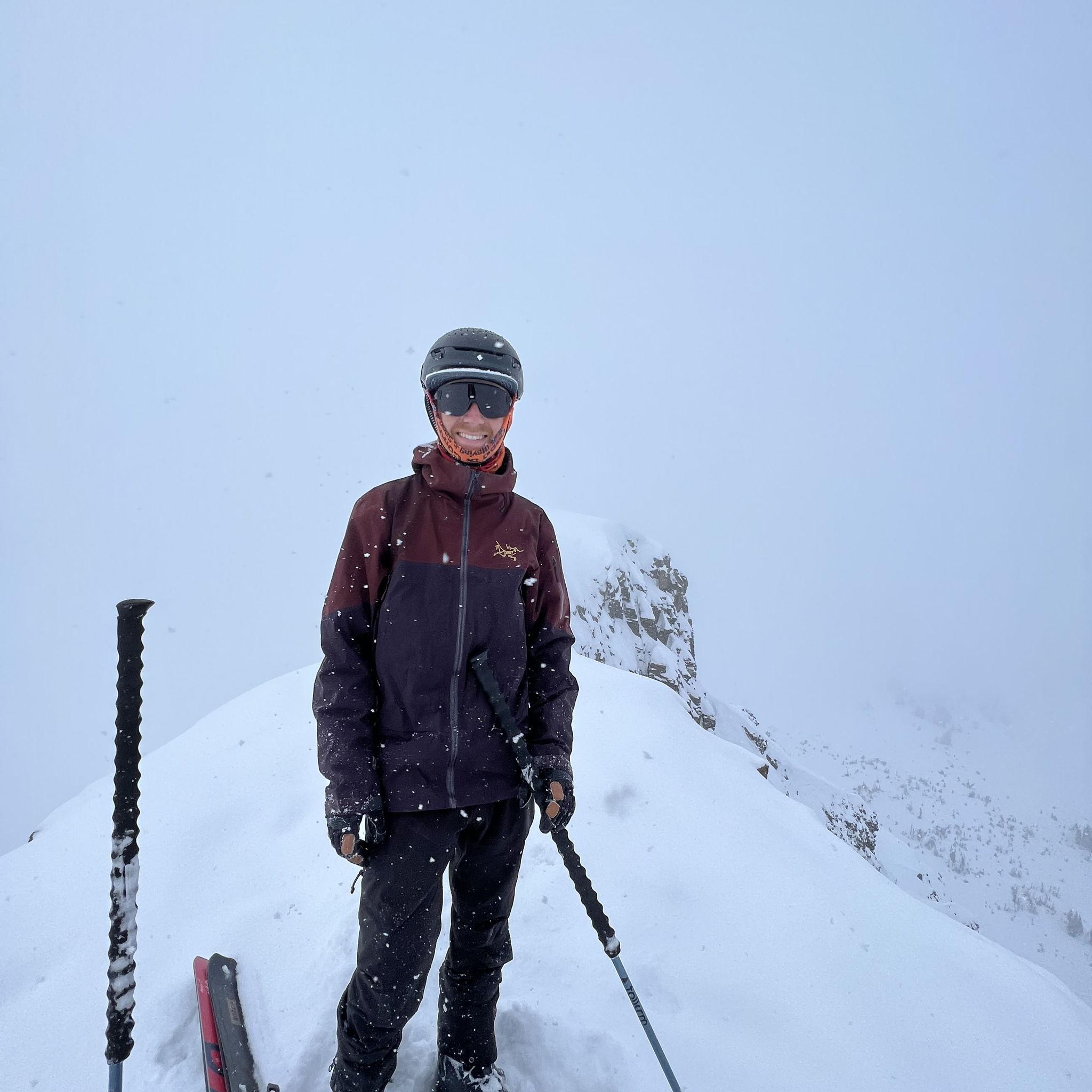 Ski date in Maid of the Mist Basin